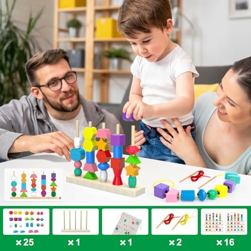 SOLMAN Montessori Wooden Toys