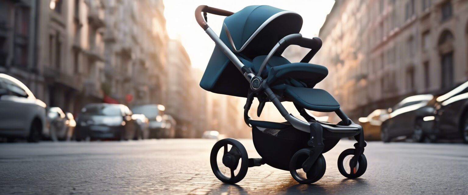 High-tech stroller features