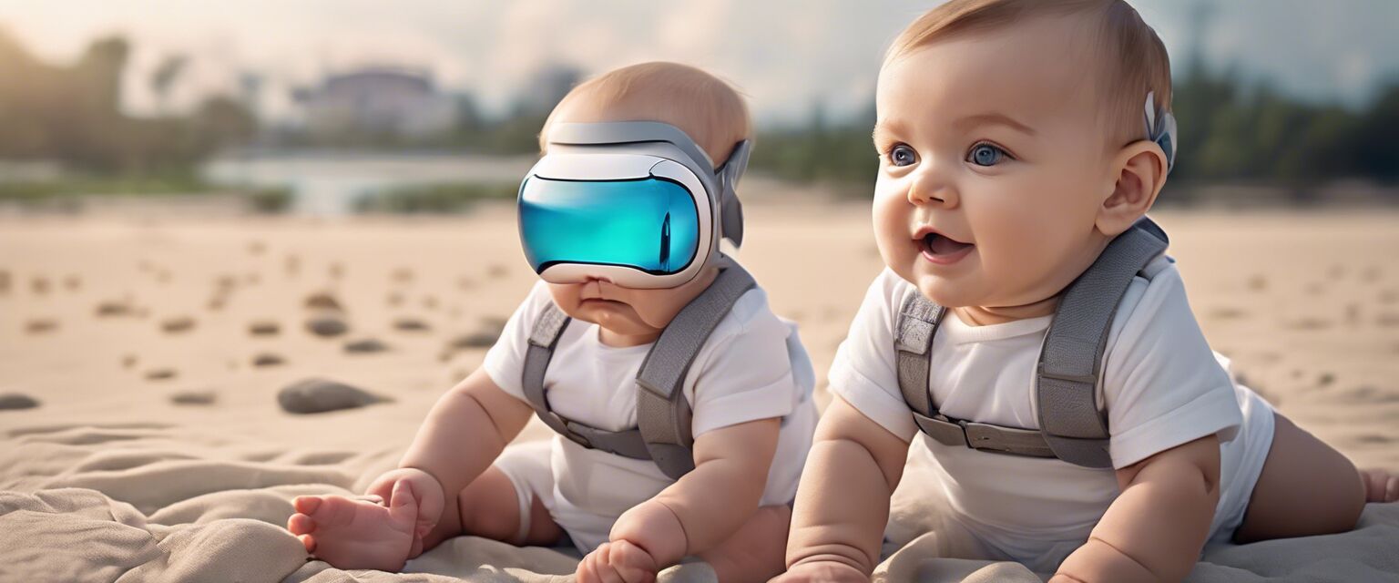 Wearable baby monitors