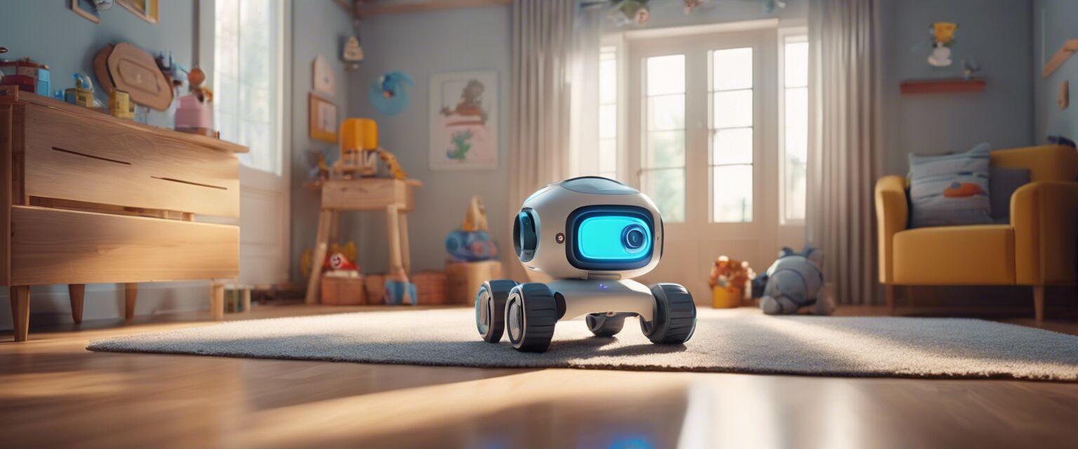 Learning robot for toddlers